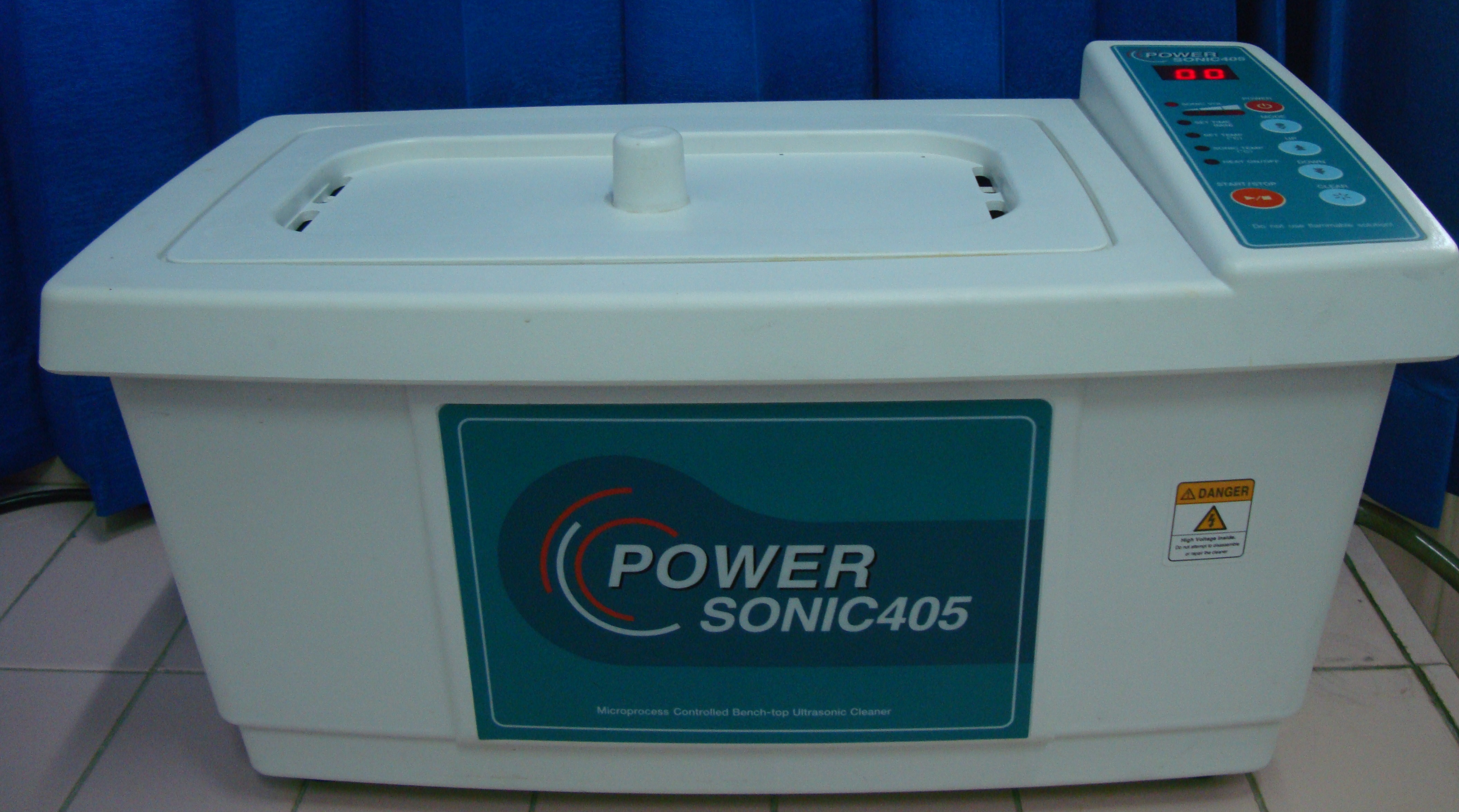 Ultrasonic Cleaner Merk Power Sonic 405